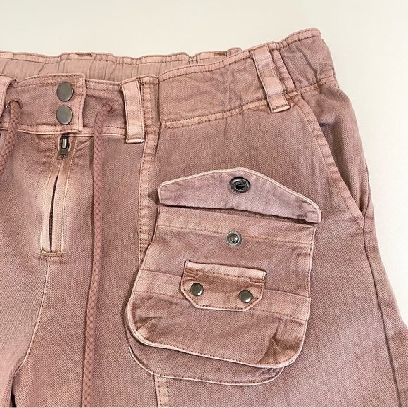 Free People Tahiti Cargo Pants Cashmere Medium - Large - Picture 14 of 16